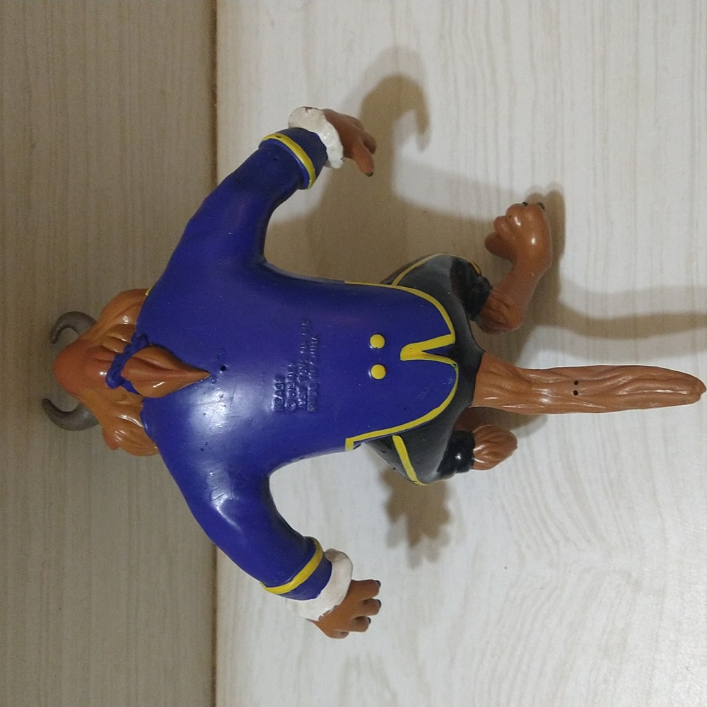 Vintage Disney Just Toys Beauty and the Beast Rubber 5" Figure - Picture 2 of 3
